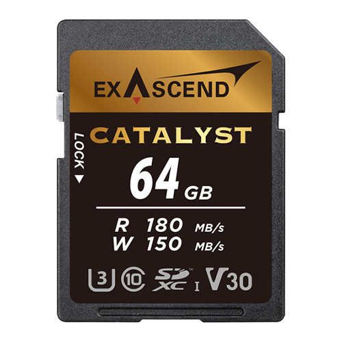 کارت حافظه SD اکساسند Exascend Catalyst UHS-I SDXC Memory Card V30