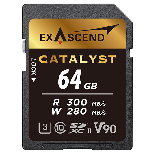 کارت حافظه SD اکساسند Exascend Catalyst UHS-II SDXC Memory Card V90