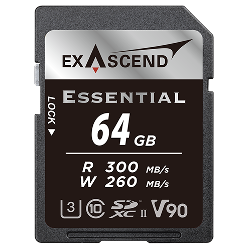 کارت حافظه SD اکساسند Exascend Essential UHS-II SDXC Memory Card V90