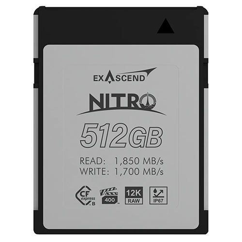 کارت حافظه CFexpress B اکساسند Exascend NITRO CFexpress 2.0 Type B
