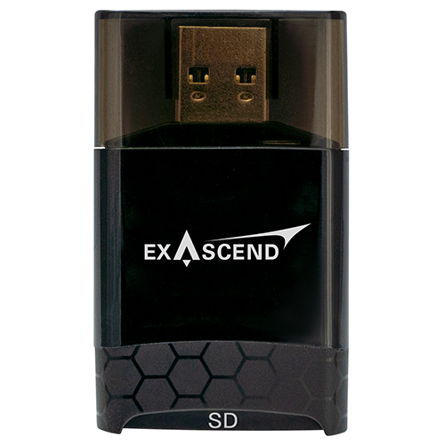 کارت ریدر SD/microSD اکساسند Exascend UHS-II SDXC/microSDXC Card Reader