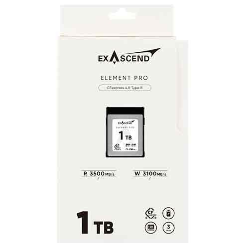 کارت حافظه CFexpress B اکساسند Exascend Element Pro CFexpress 4.0 Type B (6)