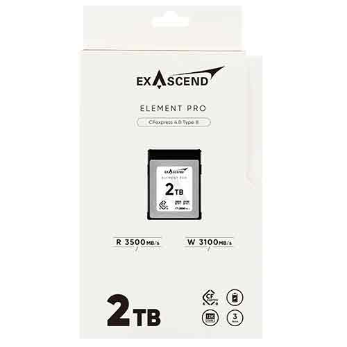 کارت حافظه CFexpress B اکساسند Exascend Element Pro CFexpress 4.0 Type B (7)
